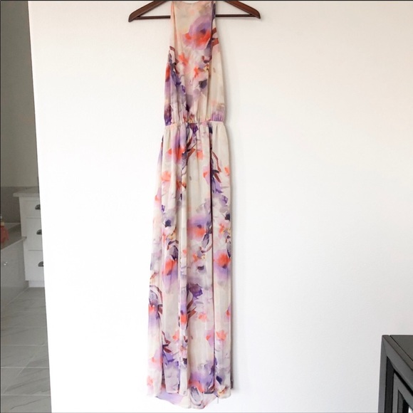 Show Me Your MuMu HEATHER HALTER MAXI IN FLORAL - Picture 5 of 8